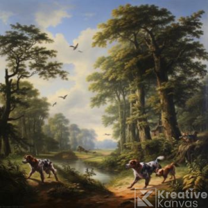 Harmony of the Hunt: Dawn's Early Light