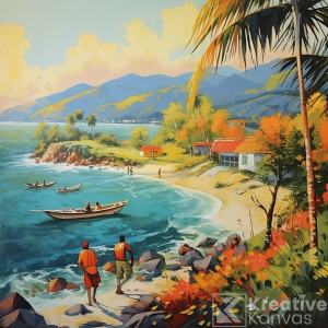 Seaside Harmony: Grenada's Coastal Dance