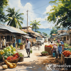 Vibrance of the Village: Market Day in Haiti