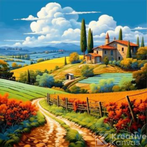 Vivid Reverie: The Tuscan Dreamland