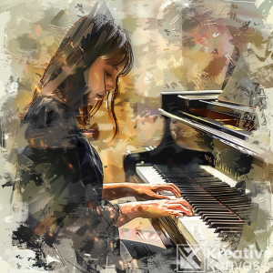 Melodic Reverie: The Pianist's Solace